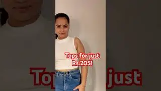 Tops for just Rs. 205! | Comment for link| #shorts #haul