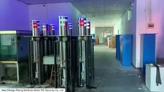 Hydraulic Automatic Bollards,Pilonas Rectables,Cabe&ccedil;os retr&aacute;teis RS Security Co.,Ltd
