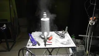 Home made ionization boiler 30 kW  (Ionizačný kotol)