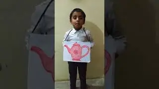 VEDMAANI TRIPATHI : LKG-F : FANCY DRESS COMPETITION (THEME - TEAPOT)