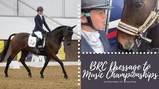 BRITISH RIDING CLUBS DRESSAGE TO MUSIC CHAMPIONSHIPS ~ Adventures of Megatron | Equestrian Vlog
