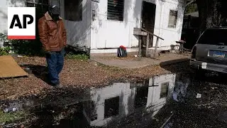 Trillions of gallons leak from aging drinking water systems, further stressing shrinking US cities
