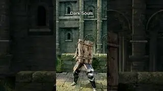 Evolution of Plank Shield in Dark Souls 1-3