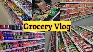 My First Grocery Shopping Vlog 2024 | How I Organize My Monthly Grocery | Grocery | #grocery