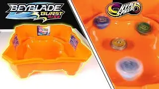 BEYBLADE BURST RISE HYPERSPHERE BEYSTADIUM REVIEW TEST BATTLES + COMPLETE HYPERSPHERE GUIDE!