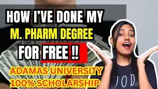 Adamas University Scholarship | Watch this Video and Save Your Money 💰 🤑 💸