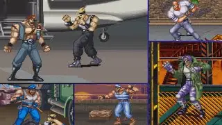 Todos os Chefes de Final Fight 3 (Super Nintendo) | Dean