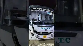 Longest SETC Bus Route into Karnataka 🚍 Travel Vlog | 💥 CHENNAI - MYSURU Journey | Adhiban Ganesh