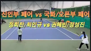 과연 권구콰는 신인부 입상자들을 이길 수 있을까?!(정희찬/최인규 vs 권혜빈/정성진)