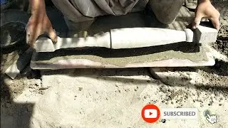 cement concrete beautiful mini creativity DIY cement concrete beautiful pillar concrete hard working