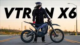 This NEW 96V eBike SHINES On-Road & Off-Road: VTRON TRAIL X6 Review