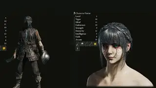ELDEN RING Character Creation Female (PS5 4K)