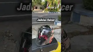 Helm jadul Suzuki TS by helmdoeloe