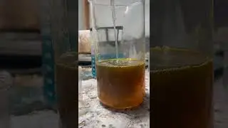 Liquid gold. Precipitation from aqua regia solution