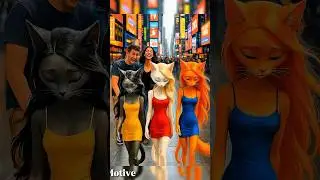 Skinny Cats&rsquo; Shocking Glow Up Story 😱🐾 #aicat #cat #catstory #glowup