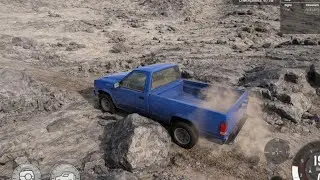 BeamNG.Drive : OfRoad Driving In Desert 4x4 || Gamezo Gta5 #limousine #beamngdrive #gaming #thar