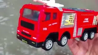 Pressure washing water kids toys | Muddy Japanese toys | Construction RC Mega city