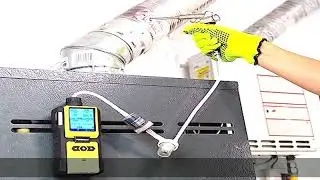 Professional Combustion Analyzer by Forensics | USA NIST Calibration | HVAC, Combustion, Flue Exhau