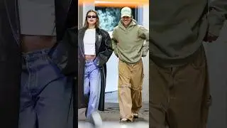 Hailey Bieber And Justin Bieber New Look 🖤✨ #haileybeiber #justinbieber #fashion #model #outfit