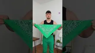 How to Style a Bandana #mensfashion #fashion #bandana #fashionadvice #menstyle #stylingtips #style