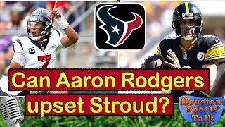 Can Aaron Rodgers Upset CJ Stroud? | Texans-Steelers Playoff Preview Special!