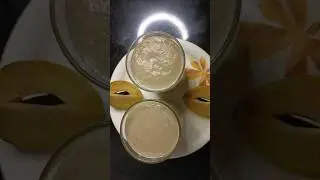 Chikoo & Almond Milkshake #milkshake #healthy #viral #shorts #youtubeshorts