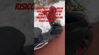 Ik heb toch risico genomen om te rijden🛵🛵🛵🛵￼