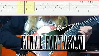 Final Fantasy 7  Main Theme Guitar Cover WITH TABs