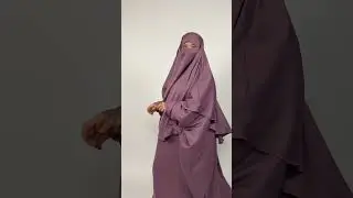 Butterfly Abaya And Khimar #hijab #abaya #abayafashion