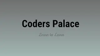 Every Coders home , Coders Palace