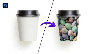 How to Create a Cup Mockup Design in Photoshop | Photoshop Tutorial