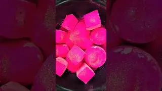 Soft Homemade's with Radiant Pink Powder ASMR #chalkasmrvideo #gymchalk #gymchalkasmr#chalkcrushasmr