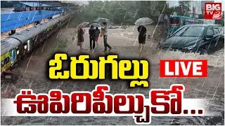 Warangal Weather Update LIVE | Cyclone Montha | ఓరుగల్లు ఊపిరిపీల్చుకో... BIG TV