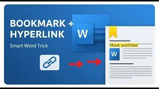 Bookmarks with hyperlink in MS Word