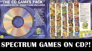 Let's Play ZX Spectrum games on CD! - The Codemasters CD Games Pack gameplay