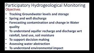 102A HYDROGEOLOGICAL MONITORING METHOD DATA COLLECTION  DATA RECORD DATA REFINEMENT BY DR YJ JADEJA