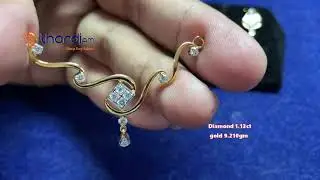 diamond tanmaniya earring thordiam jewellery