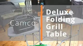 The CAMCO Grill Table is a GREAT Portable Option