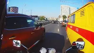 Honda VRX400 roadster выбор новичка. 10 минут городской пробки.