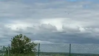F22 in formation