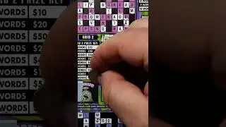 Quick reveal on CROSSWORDMAINIA PA Lottery scratch off 🍀