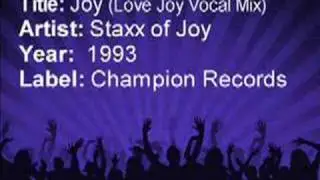 Joy - Staxx of Joy