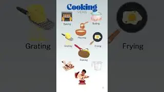 do you know these cooking verbs? | learn English with me #english #learnenglish