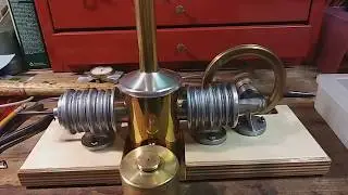 Essex Caloric Engine in 1/2-Scale, Slow Running