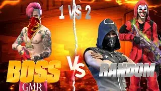 BOSS GAMER FIGHT | 1 VS 2 FIGHT | FREE FIRE 