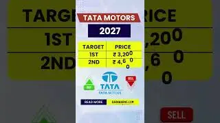 Tata Motors Share Price Target 2025, 2030, 2035, 2040, 2050 #sharemarket