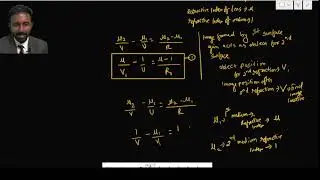 derivation of lens maker formula