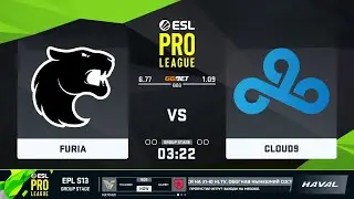 🔴  LIVE  Furia vs Cloud9 _ ESL Pro League Season 13