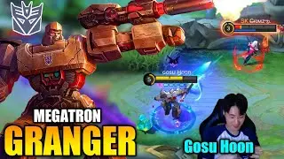 Megatron Granger , Transformer New Skin , Granger Best Build 2021 Gameplay By Gosu Hoon - MLBB