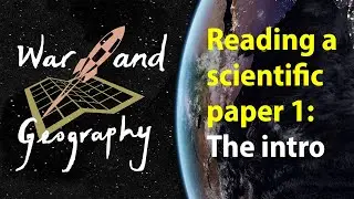Reading a scientific paper 1: Intro